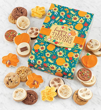 Thanksgiving Cookie Gift Box